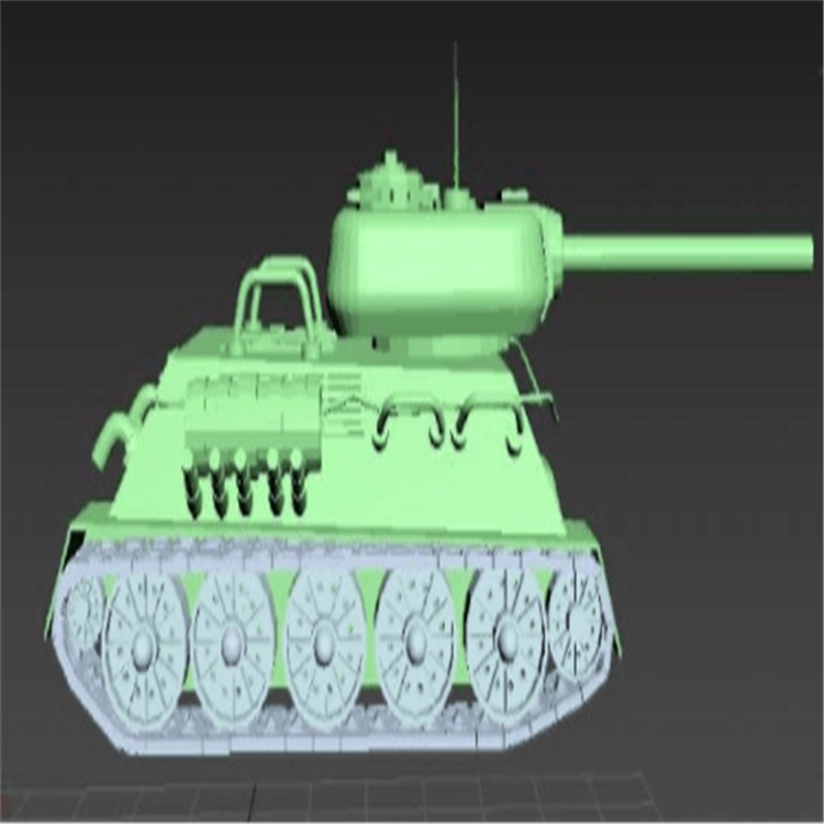 马山充气军用坦克模型